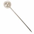 Épingles décoratives perles champagne Ø15 mm 75 mm - Lot de 10 | Floristik24.fr