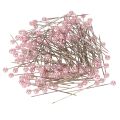Floristik24 Épingles florales en métal avec tête perlée rose Ø4mm 4cm - Lot de 150 pièces
