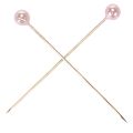 Épingles florales en métal avec tête perlée rose Ø4mm 4cm - Lot de 150 pièces | Floristik24.fr