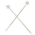 Aiguilles à tête perlée blanches Ø4mm 40mm lot de 150 | Floristik24.fr