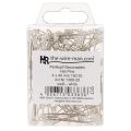 Aiguilles à tête perlée blanches Ø4mm 40mm lot de 150 | Floristik24.fr