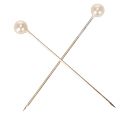 Épingles à tête perlée Ø4mm 40mm champagne, 150 pièces | Floristik24.fr
