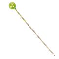 Épingles à fleurs à tête de perle verte, usage polyvalent, Ø 4 mm, 40 mm, 150 pièces | Floristik24.fr