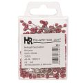 Épingles à tête perlée rouges pour décoration florale Ø4mm 40mm Set de 150 | Floristik24.fr