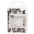Épingles à Tête Noire Floristiques Ø4 mm 40 mm 150 Pièces | Floristik24.fr