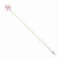 Épingles à tête perlée Ø6 mm 65 mm rose (boîte de 100) | Floristik24.fr