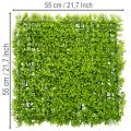 Plante Artificielle Buisson Carré 55x55 cm pour Décoration Murale | Floristik24.fr