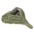 Floristik24 Cœur en matériau naturel avec film protecteur 25 cm pour compositions florales