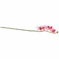 Branche d&#39;orchidée artificielle Phaelaenopsis rose H49cm