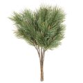 Lot de 6 branches de pin artificielles vertes 39 cm pour décoration | Floristik24.fr