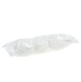 Floristik24 Oeuf en plastique à suspendre blanc 15cm 3pcs