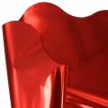 Floristik24 Manchette Rondella rouge métallisé bicolore 60cm 50p