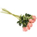 Kunstfleurs roses longues
