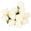 Roses artificielles blanches,