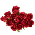 Roses artificielles rouges