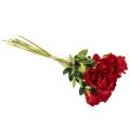 Roses artificielles rouges