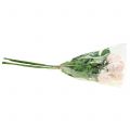 Bouquet de roses rose tendre 65cm 4pcs