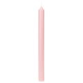 Floristik24 Bougies Rustiques Roses en Cire Colorée Masse 350x28mm Lot de 4