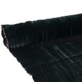 Floristik24 Bande décorative en velours anthracite 25 cm x 2 m pour décoration intérieure