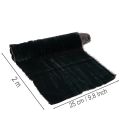 Bande décorative en velours anthracite 25 cm x 2 m pour décoration intérieure | Floristik24.fr