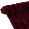 Floristik24 Sangle décorative en velours polyester bordeaux 25 cm x 2 m pour table et bricolage