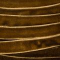 Ruban décoratif en velours, étroit, 10 mm de large, 20 m de long, en rouleau | Floristik24.fr