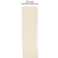 Ruban en velours crème 20 mm x 10 m pour cadeaux et décorations | Floristik24.fr