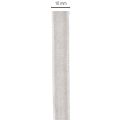 Ruban en velours gris 10 mm x 20 m pour décoration intérieure et loisirs créatifs | Floristik24.fr