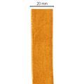 Sangle en velours 20 mm x 10 m couleur terracotta | Floristik24.fr