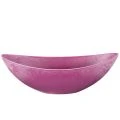 Coupe décorative en plastique rose 39 x 13 cm pour compositions florales | Floristik24.fr