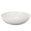 Floristik24 Coupe décorative ronde en plastique gris clair 30 cm
