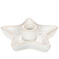 Lot de 2 bougeoirs étoile en