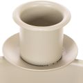 Centre de Table Beige avec 4 Supports pour Bougies, 15 cm | Floristik24.fr