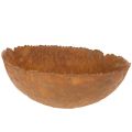 Coupe ronde en métal effet
