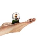 Lot de 3 boules à neige porte-bonheur avec figurine de ramoneur, 4 cm de diamètre | Floristik24.fr