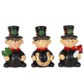 Figurines de ramoneur porte-bonheur à coller 5 cm en polyresine – Set de 6 | Floristik24.fr