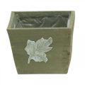 Floristik24 Boîte à plantes bois shabby chic boîte en bois gris 11×14.5×14cm