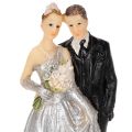 Couple pour les noces d'argent (10 cm) | Floristik24.fr