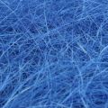 Floristik24 Ouate de sisal bleu, fibres naturelles 300g