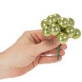 Boules de Noël miniatures en verre sur fil, 25 mm, couleurs variées, lot de 140 pièces | Floristik24.fr