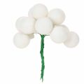 ProductNameMini boules décoratives en verre sur fil, blanches mates et brillantes, 25 mm, lot de 140/ProductName
ProductDescription<h2>Mini boules blanches en verre sur fil pour vos décorations florales</h2>
<p>Ce lot comprend 140 mini boules en verre bla | Floristik24.fr