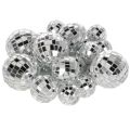 Floristik24 Boules décoratives miroir argentées en verre 2-4 cm 50 pièces