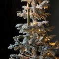 Porte-bougies de sapin de Noël cheval à bascule en métal et plastique 20 cm or 3 pièces | Floristik24.fr