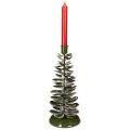 Chandelier Sapin en Métal Vert
