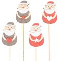 Décorations en bois Père Noël