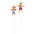 Lot de 6 piques décoratives