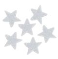 Floristik24 Paillettes étoiles 1,5cm pour saupoudrer de blanc 144pcs