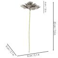 Kalanchoé artificielle en cire avec tige en fil de fer 8 cm, lot de 8 | Floristik24.fr