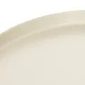 Plateau décoratif rond en métal 30 cm beige pour plantes et accessoires | Floristik24.fr