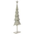 Floristik24 Sapin décoratif en métal sur socle avec étoile 74 cm